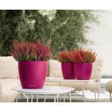 (BC-F1047) Fashionable Design Plastic Self-Watering Flower Pot